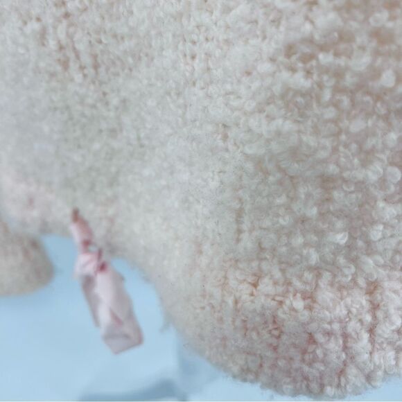 White + Warren Sweater Pink Cashmere Wool  Blend Knit Cozy Size L - Picture 4 of 10